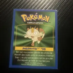 Pokemon Kellogg Card 1999 Canada Jigglypuff #39 - Image 2