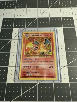 Pokemon TCG Charizard Evolutions Holo Rare Card 2016 11/108 - Image 1