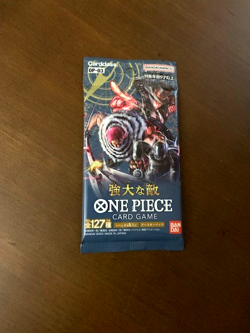 ONE PIECE CARD GAME OP-03 MIGHTY ENEMINES FACTORY SEALED BOOSTER PACK (JAPANESE) - Image 1