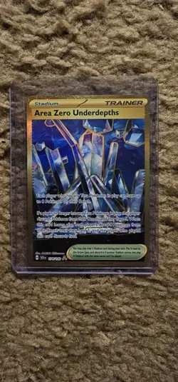 Pokemon TCG Area Zero Underdepths Stellar Crown Hyper Rare Card 174/142 - Image 1