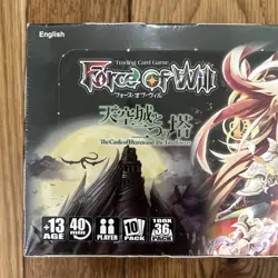 Force Of Will: The Castle Of Heaven Trading Card Game Booster Box Sealed NEW - Image 3