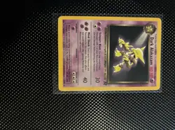 Dark Alakazam Pokemon card from the Team Rocket set - Image 1