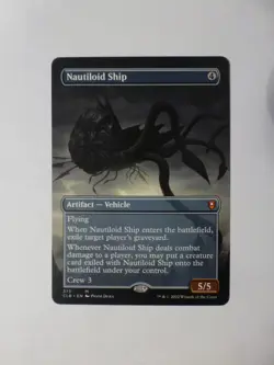 MtG Commander Legends 2 Borderless Nautiloid Ship 373 M/NM Flat Ship VCT123881 - Image 1