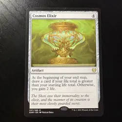 Cosmos Elixir Rare Regular MTG Kaldheim #237 NM - Image 1