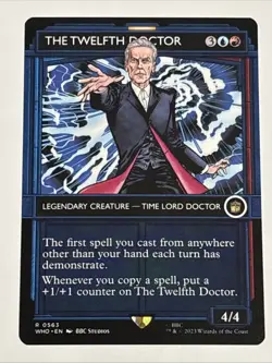 MTG Universes Beyond: Doctor Who The Twelfth Doctor Showcase 0563 NM Rare - Image 1