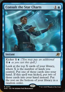 Consult the Star Charts - 51 - EOE - NM - MTG Magic the Gathering - Image 1