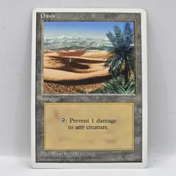 ***Oasis*** MTG Arabian Nights Magic Kid Icarus - Image 1