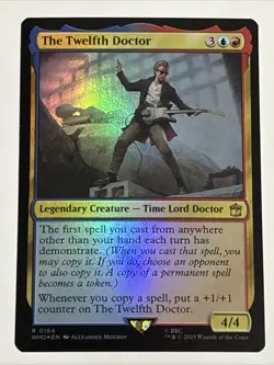 MTG Universes Beyond: Doctor Who The Twelfth Doctor Foil 0164 NM Rare - Image 1