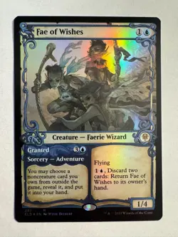 Fae of Wishes (Showcase) Eldraine Foil MTG Magic LP - Image 1