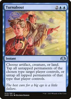 Turnabout Dominaria Remastered MTG MAGIC - Image 1