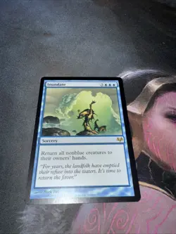 Inundate [Eventide] NM - Nonblue Bounce Boardwipe - Rare Sorcery MTG - EDH - Image 1
