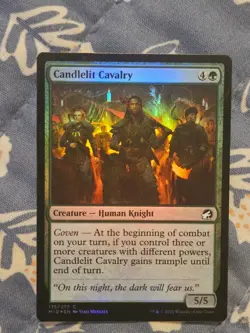 Candlelit Cavalry FOIL Innistrad Midnight Hunt MTG Magic - Image 3