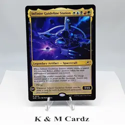 MTG - Edge of Eternities - Infinite Guideline Station - 0219 - NM - Playset x4 - Image 1