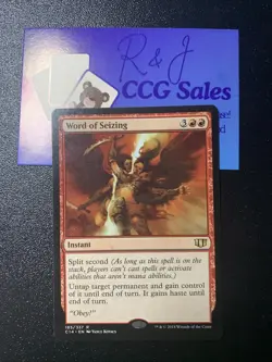 Word of Seizing ~ Commander 2014 [ Excellent ] [ Magic MTG ] - Image 1