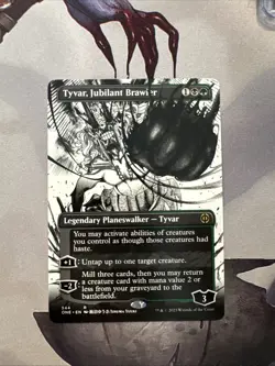 MTG Tyvar, Jubilant Brawler (344/530) Phyrexia All Will Be One LP - Image 1