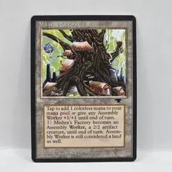 Magic The Gathering MTG Mishra's Factory Spring Antiquities MP Good Ungraded - Image 1