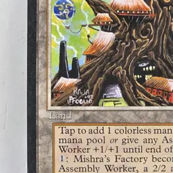 Magic The Gathering MTG Mishra's Factory Spring Antiquities MP Good Ungraded - Image 3