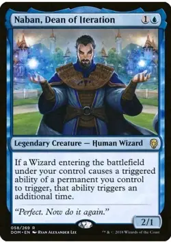 Naban, Dean of Iteration - Dominaria Magic the Gathering RARE MTG - Image 1