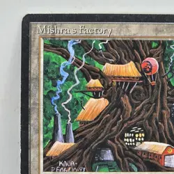 1994 WOTC MTG ANTIQUITIES MISHRA'S FACTORY SUMMER VINTAGE LIGHT- MODERATE PLAY - Image 4