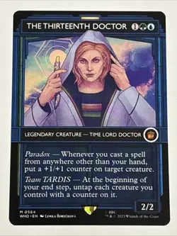 MTG Universes Beyond: Doctor Who The Thirteenth Doctor Showcase 0564 NM Mythic - Image 1
