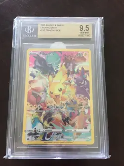 2023 Pokemon Crown Zenith Pikachu SCR #160 BGS 9.5🔥 - Image 1