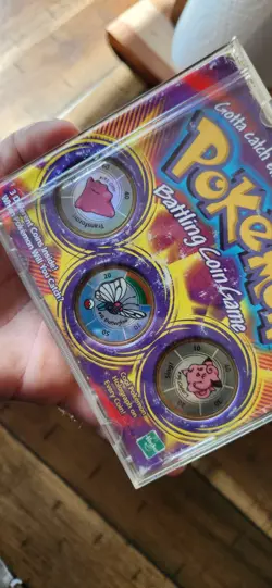 Vintage 1999 Pokemon Battling Coin Game Exeggutor, Bellsprout, Victreebul - Image 2