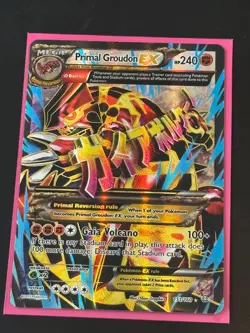 Primal Groudon EX #151/160 Primal Clash MP Pokemon 2015 - Image 1