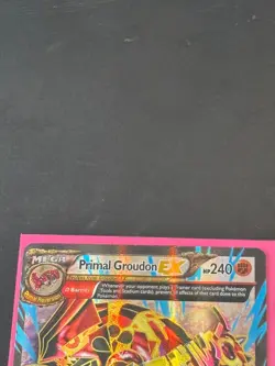 Primal Groudon EX #151/160 Primal Clash MP Pokemon 2015 - Image 3