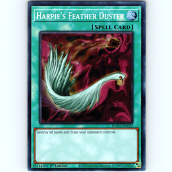 Yugioh Harpie's Feather Duster EG01-EN022 1st Edition Super Rare Holo - NM 💎 - Image 1