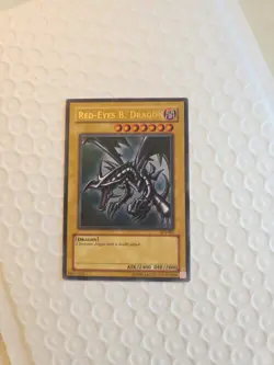 SDJ-001 Red-Eyes B. Dragon Ultra Rare Unlimited Edition NM Yugioh Card - Image 1