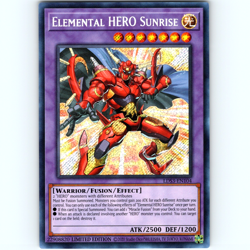 Yugioh Elemental HERO Sunrise LDS3-EN104 Limited Edition Secret Rare Holo - NM💎 - Image 1