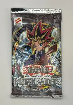 (701067) Yugioh Metal Raiders 1st Edition - Sealed Booster Pack - Image 4