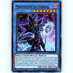 Yugioh Magician of Chaos LDS3-EN089 1st Edition Ultra Rare Blue Holo - NM 💎 - Image 1