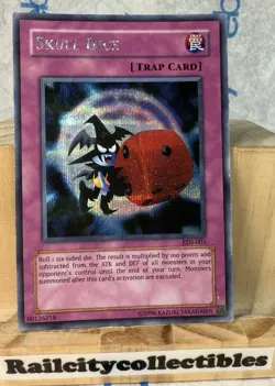 Yugioh Skull Dice EDS-003 Prismatic Secret Rare Eternal Duelist Soul - Image 1