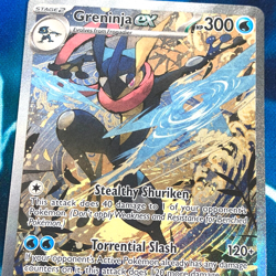 Greninja ex - SVP132 - Full Art Ultra Rare Holo Promo - Pokemon Card - NM - Image 2