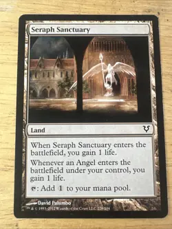 Seraph Sanctuary - Light Play MTG Avacyn Restored - Image 1