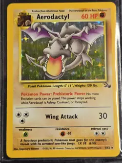 Pokemon Vintage 5 Holo Card Lot Base Set & Fossil (Lot #2) - Image 5