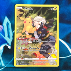 Pikachu - TG05/TG30 - Full Art Holo Rare Lost Origin - Pokemon Card - LP - Image 1