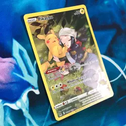 Pikachu - TG05/TG30 - Full Art Holo Rare Lost Origin - Pokemon Card - LP - Image 3