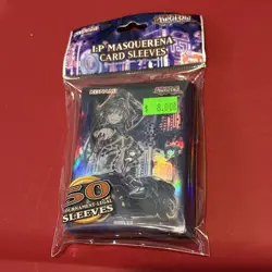 OFFICIAL New YuGiOh 50 CARD Deck SLEEVES I:P MASQUERENA Art Tournament Ready D7 - Image 1