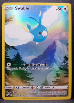 Swablu GG27/GG70 Crown Zenith Full Art Pokemon Pokemon Card English Near Mint - Image 1