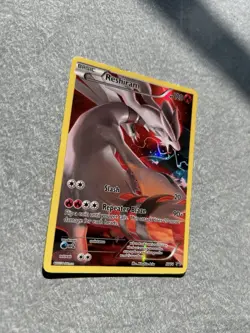 Pokemon Reshiram XY74 Full Art Black Star Promo Holo TCG Card 2015 ENG English - Image 2