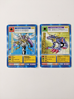 Digimon Digi Battle French Magnaangemon Metalgaurumon Cards - Image 1