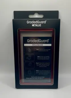 ⭐Graded Guard PSA Graded Card Case - LIMITED EDITION CRIMSON - IN HAND UK⭐ - Image 1