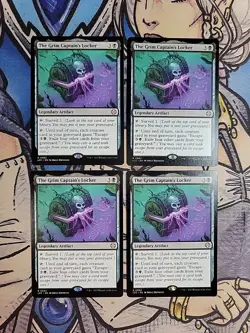 4x The Grim Captain's Locker - NM/M LCC MTG Magic - Image 1