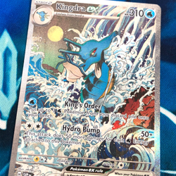 Kingdra ex - SVP131 - Full Art Ultra Rare Holo Promo - Pokemon Card - NM - Image 2