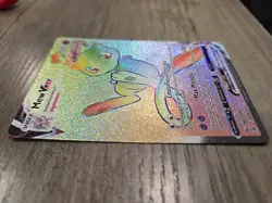Pokemon Mew VMAX Rainbow Rare Card 268/264 Fusion Strike Near Mint Pack Fresh - Image 2