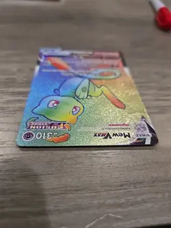 Pokemon Mew VMAX Rainbow Rare Card 268/264 Fusion Strike Near Mint Pack Fresh - Image 5