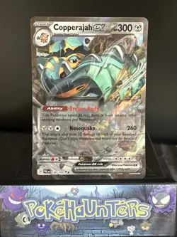 Pokemon Card Copperajah ex 150/193 Paldea Evolved Double Rare Near Mint - Image 1