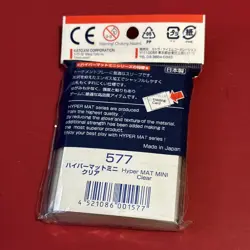 Clear KMC Hyper Mat Mini TCG Card Barrier 60 Yugioh Small Protector Sleeves D9 - Image 2